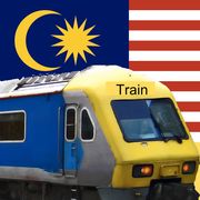 Malaysia Map for LRT & Train logo