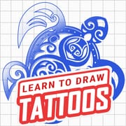 Learn to Draw Tattoo logo