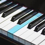 Real Piano electronic keyboard logo