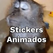 Stickers Macacos Animados logo