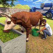 Animal Farm Sim Farming Games logo