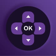 TV remote control for Roku logo