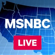 MSNBC News Live On MSNBC logo