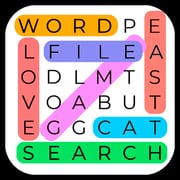 Word Search. Offline Games logo