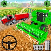 Indian Farming Tractor Game 3D logo