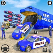 Police Transport Car Parking logo