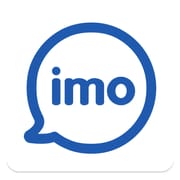 imo video calls and chat HD logo