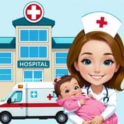 My Hospital Town Doctor Games logo
