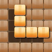 Wooden 100 Block Puzzle Game logo