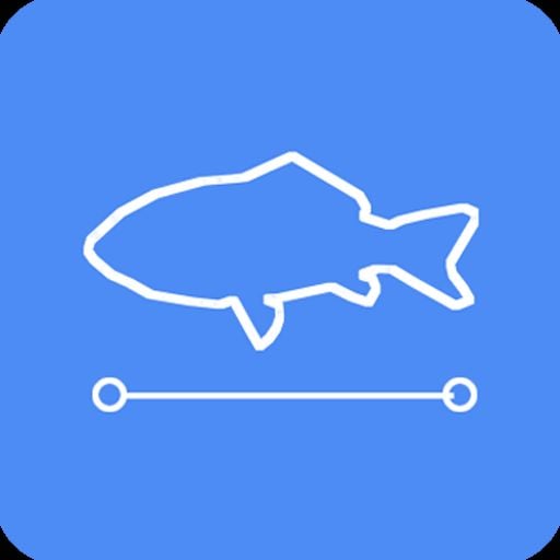 Fish ruler logo