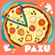 Pizza maker cooking games logo