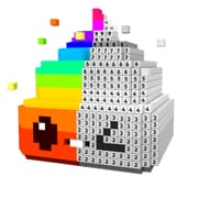 Pixel.ly 3D logo