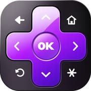 TV remote control for Roku logo