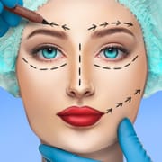 Plastic Surgery Doctor Game 3D logo