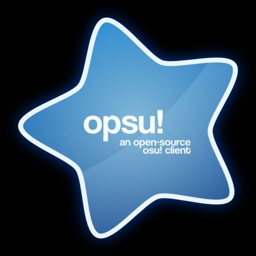 Opsu!(Beatmap player for Andro logo