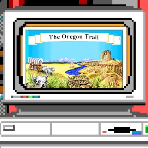 Oregon Trail Deluxe DOS Player logo