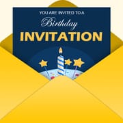 Invitation card Maker logo